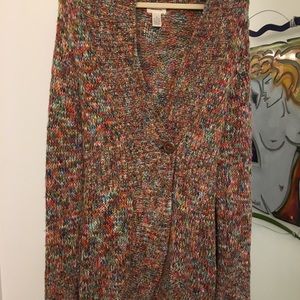 Anthropologie chunky knit cardigan from anthropologie